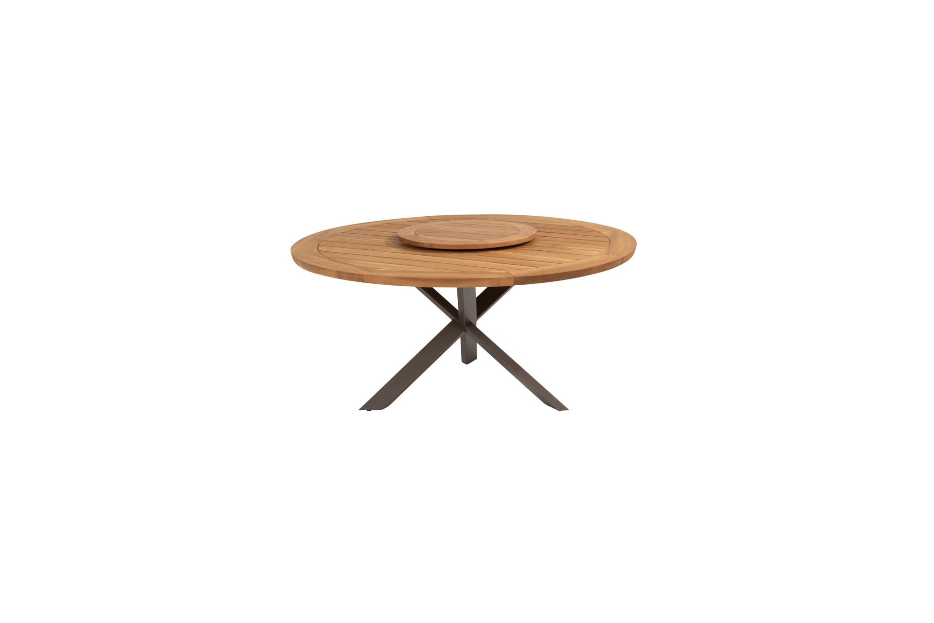 91306-91596-91309_ Prado dining table Teak 160cm with Terre legs and Lazy Susan 01.jpg
