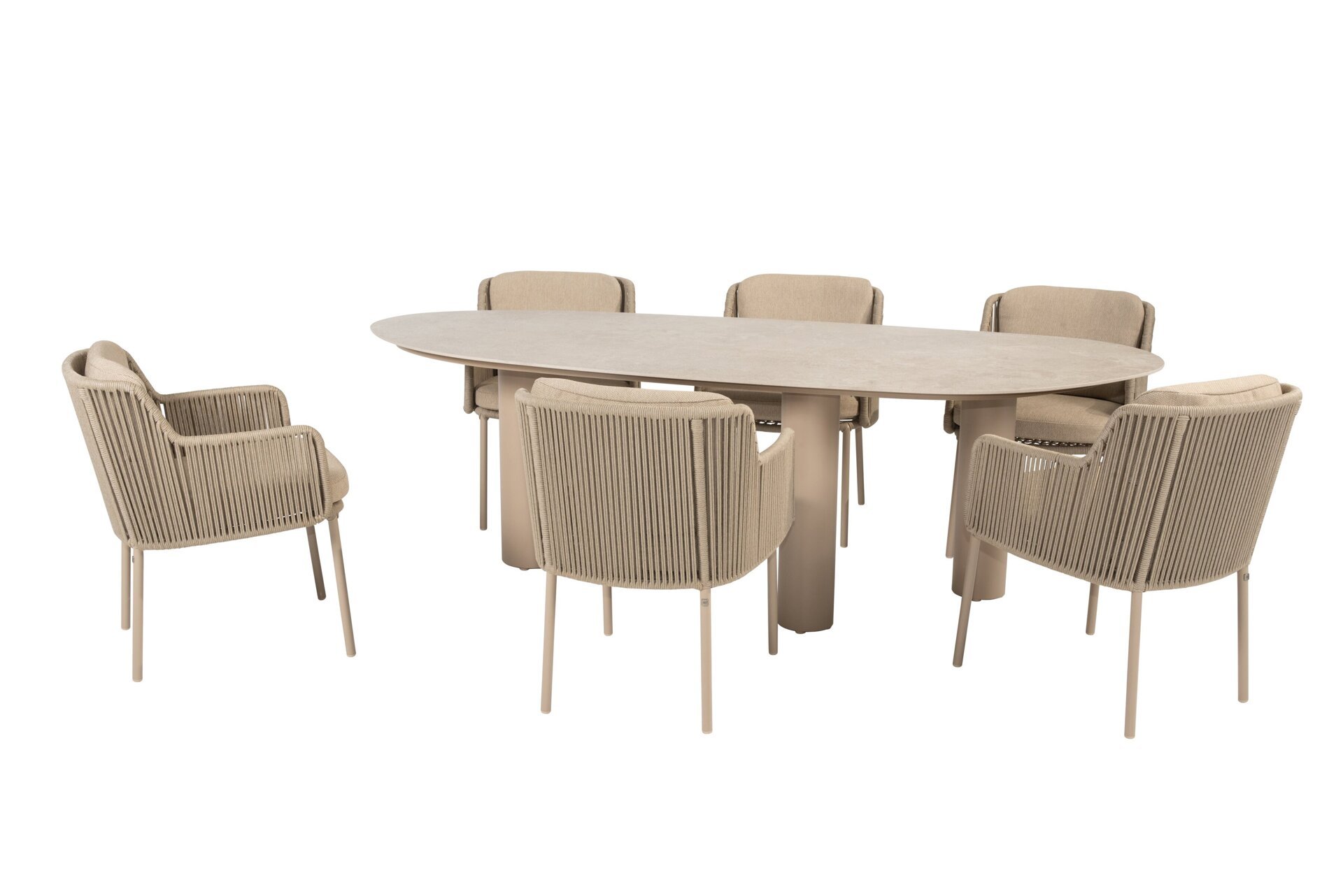 91856-91857-214401_Bernini dining set latte with Estate mango shape dining table latte 240 x 110cm 02.jpg