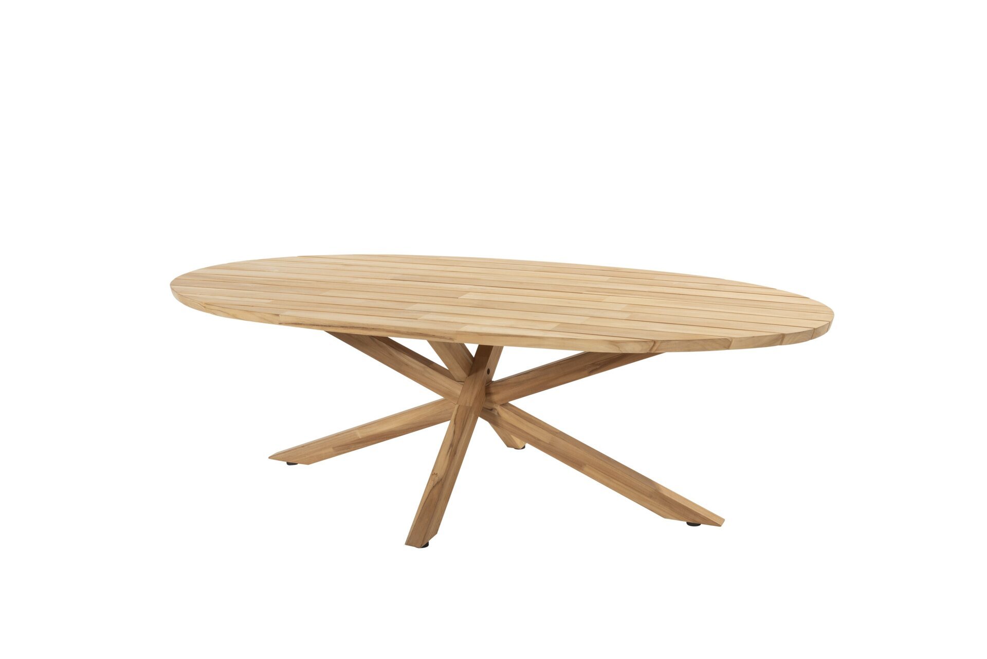 91219-91420_ Prado dining table ellips 240X115 cm teak top with teak legs 01.jpg