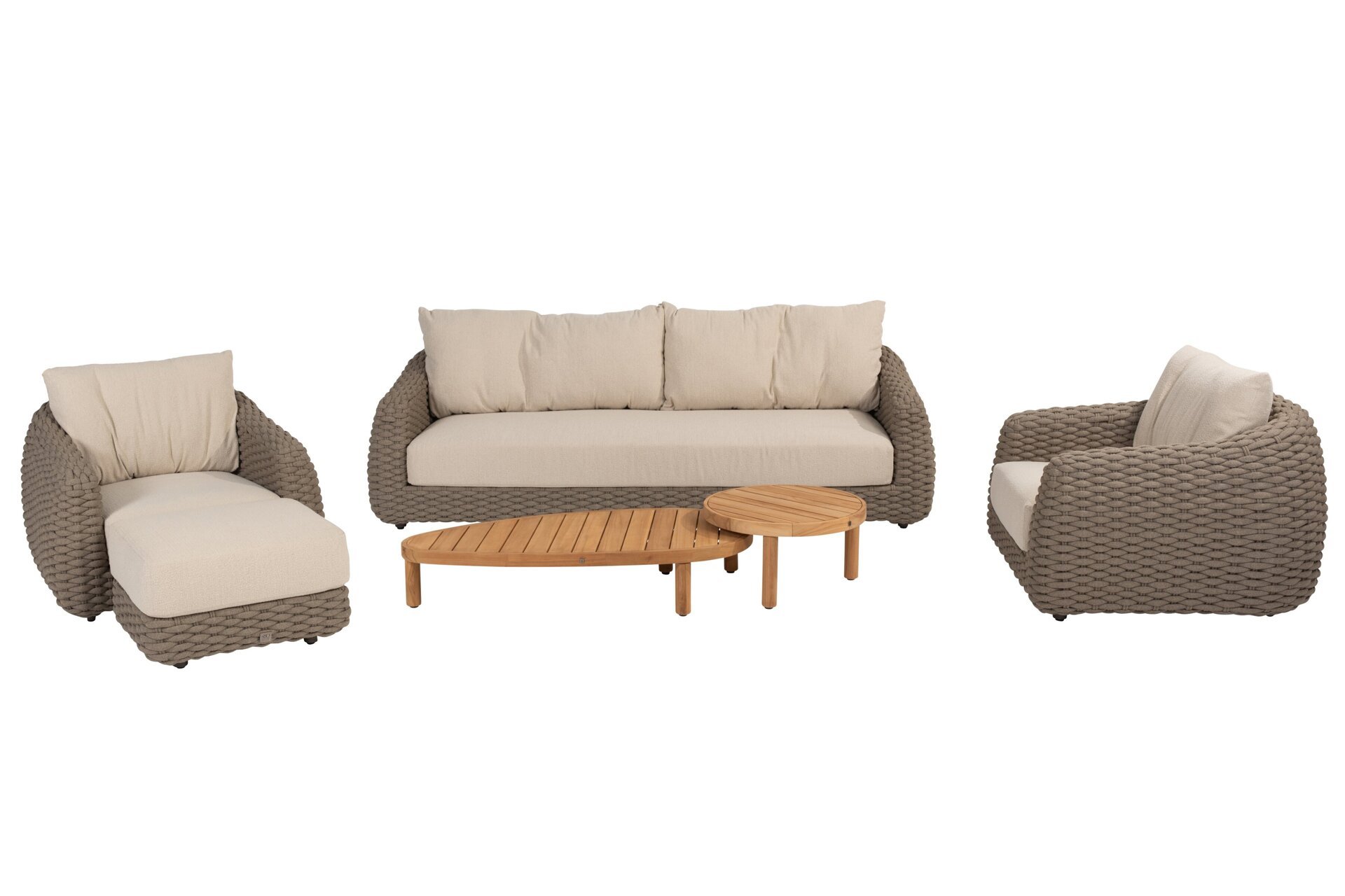 Maxime lounge set with footstool and Finn teak tables 01.jpg