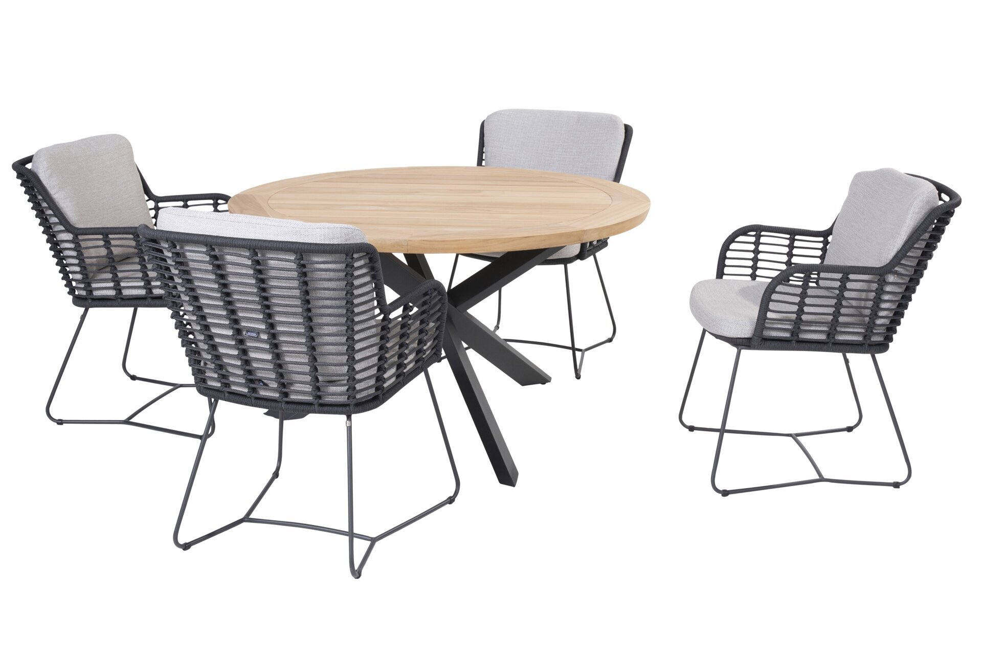 213825-91417-91418_ Fabrice dining set Anthracite with Prado table 130cm 02 (1).jpg