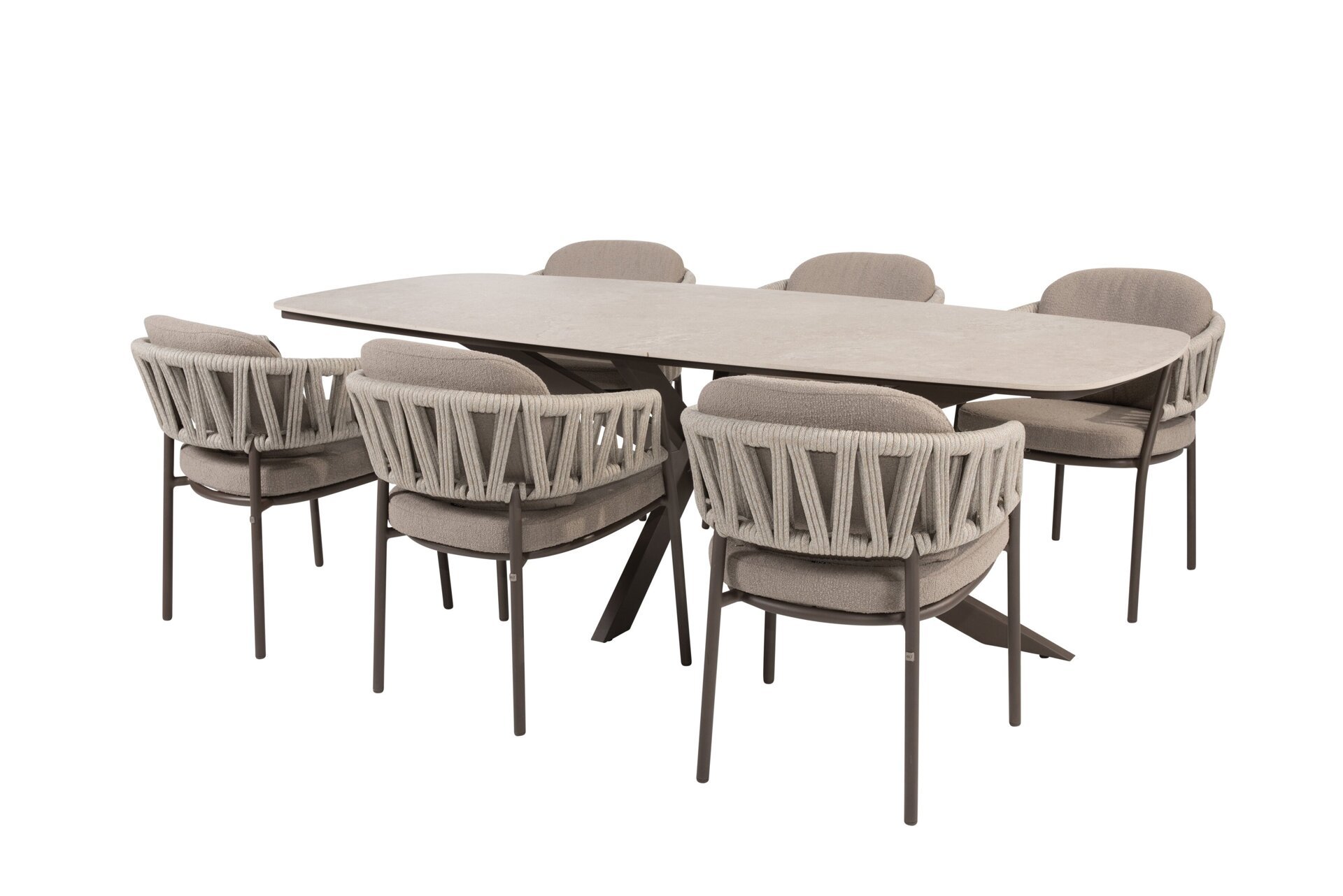 91712-91599-91600_Calma dining set terre with Prado dining table ceramic top 240x105cm terre 01.jpg