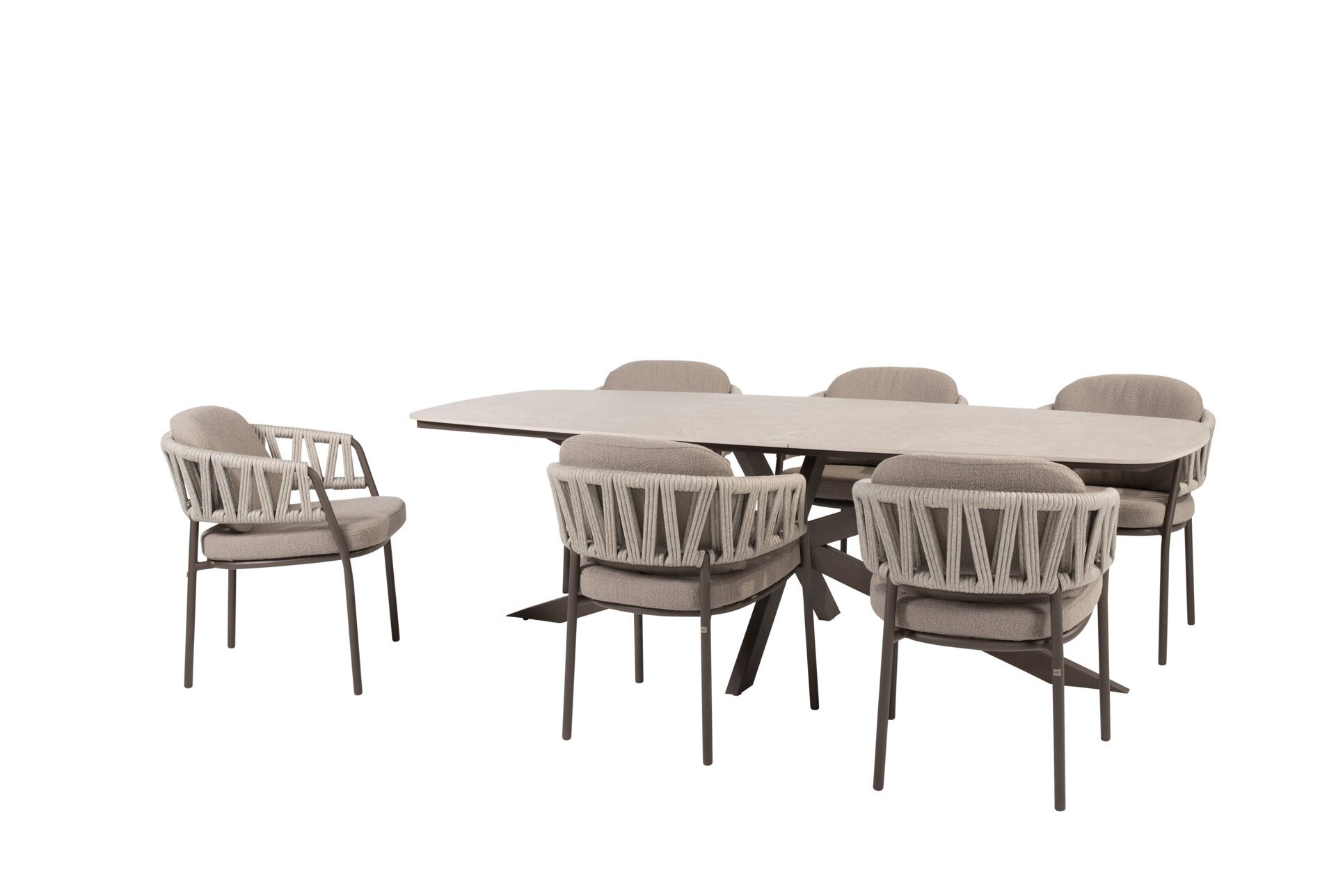 91712-91599-91600_Calma dining set terre with Prado dining table ceramic top 240x105cm terre 02.jpg