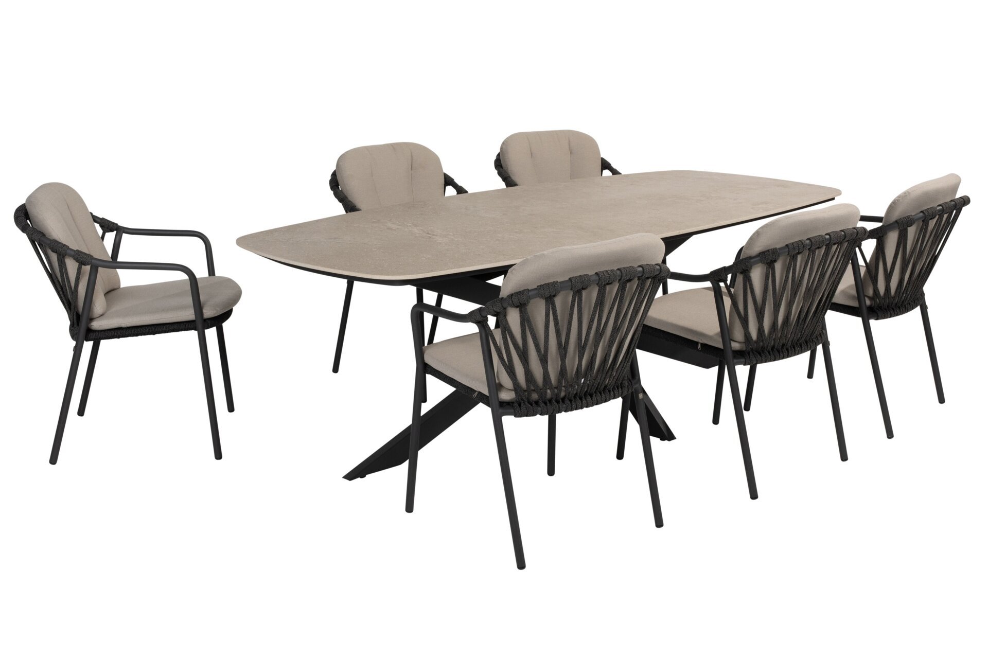 91579-91597-91320_ Manitoba dining set Anthracite with Prado barrel shape dining table 240x105cm 01.jpg