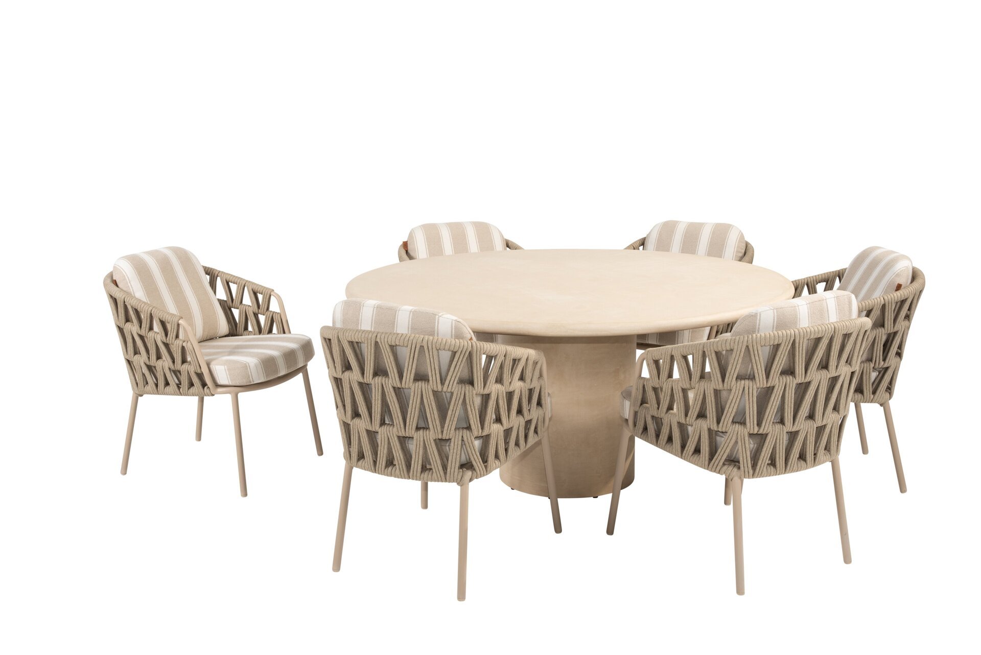 17231-17230-214434_Beverly dining set latte with Hampton round dining table 160cm 01.jpg