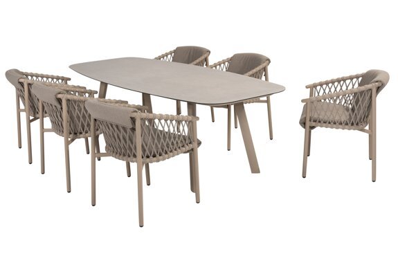 17070-91533_ Allora dining set Latte with Manolo barrel table 240x103cm Latte 01.jpg