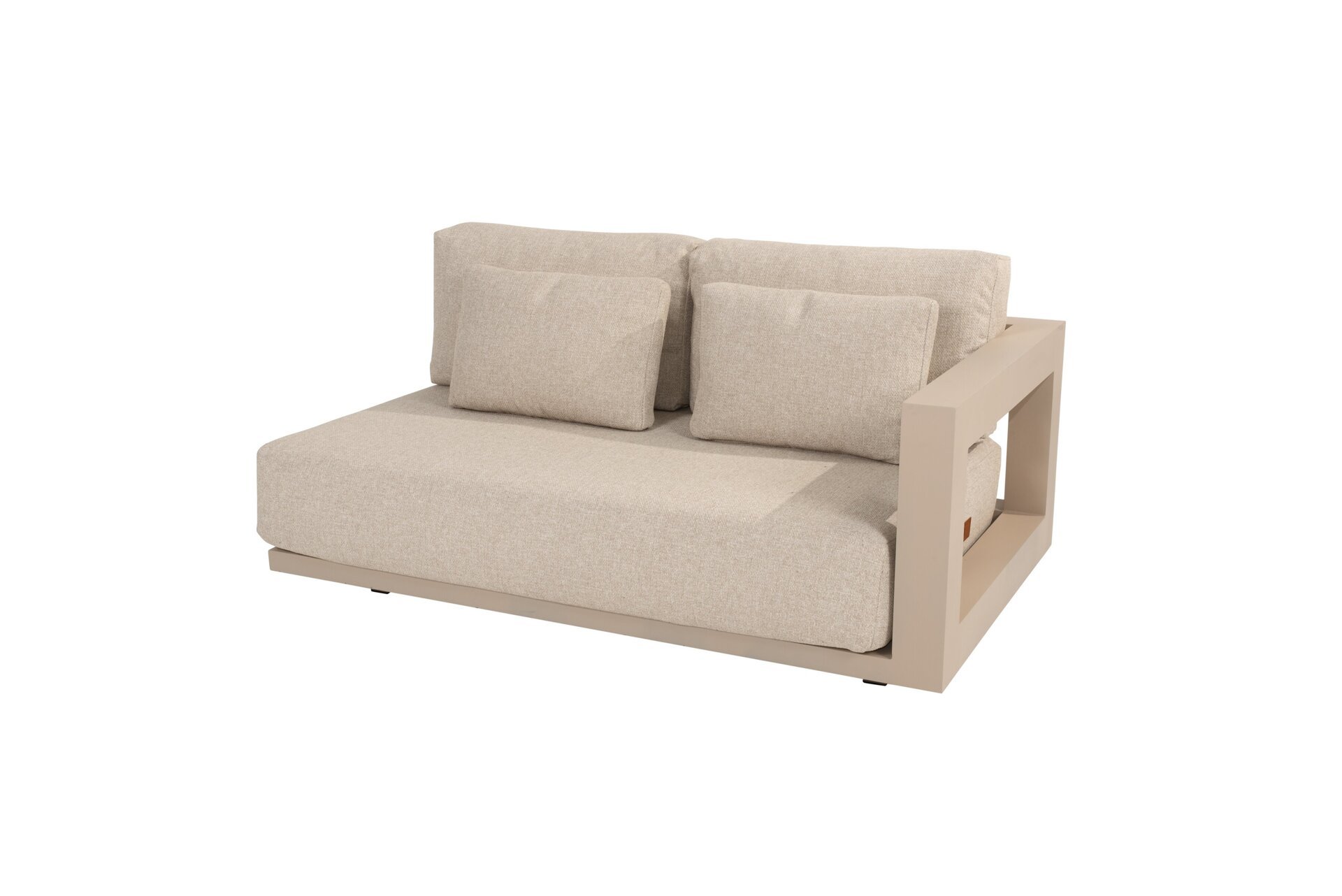 17137_ Metropolitan modular 2.5-seater bench left arm Latte with 5 cushions 01.jpg