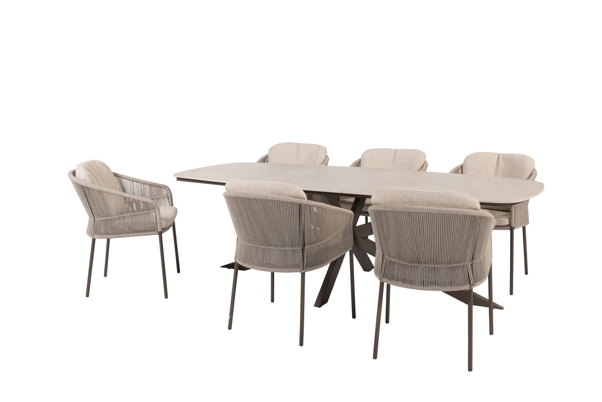 91717-91599-91600_Florence dining set terre with Prado dining table ceramic top 240x105cm terre legs 02.jpg