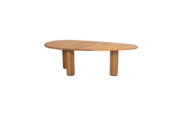 91618-91669_ Corsica dining table pebble shape Teak 240x130cm with 3 legs 03.jpg