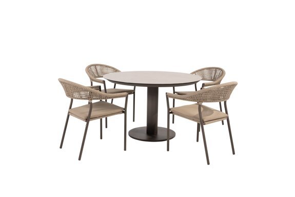 91672-91833_Sienna dining set terre with Sarah dining table printed ceramic top 120 cm terre 01.jpg