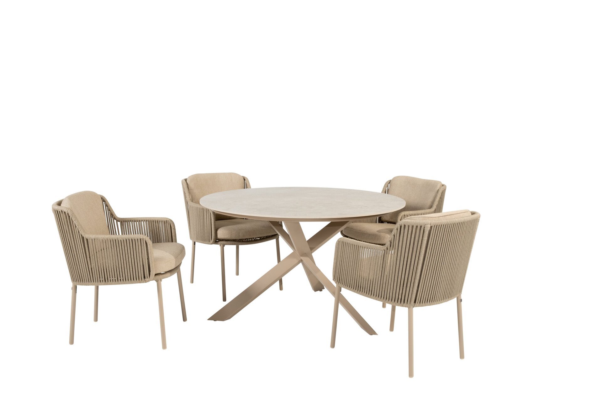 91653-91740-214401_Bernini dining set latte with Prado dining table latte 130 cm 01.jpg