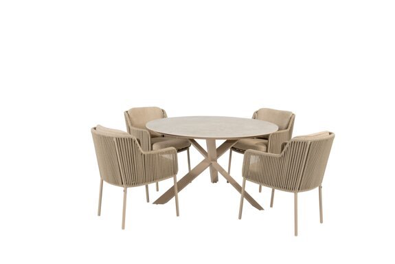 91653-91740-214401_Bernini dining set latte with Prado dining table latte 130 cm 02.jpg