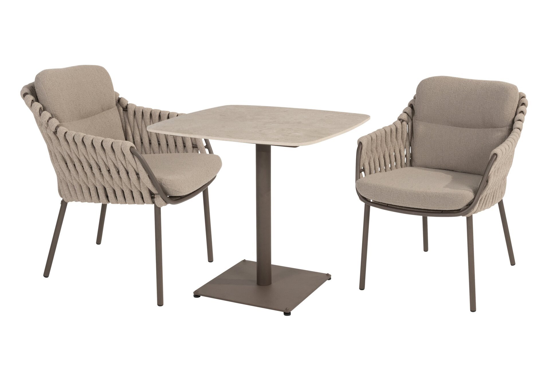 214115-17136_ Montera dining set with Vermont dining table Terre with ceramic top 75x75cm 01.jpg