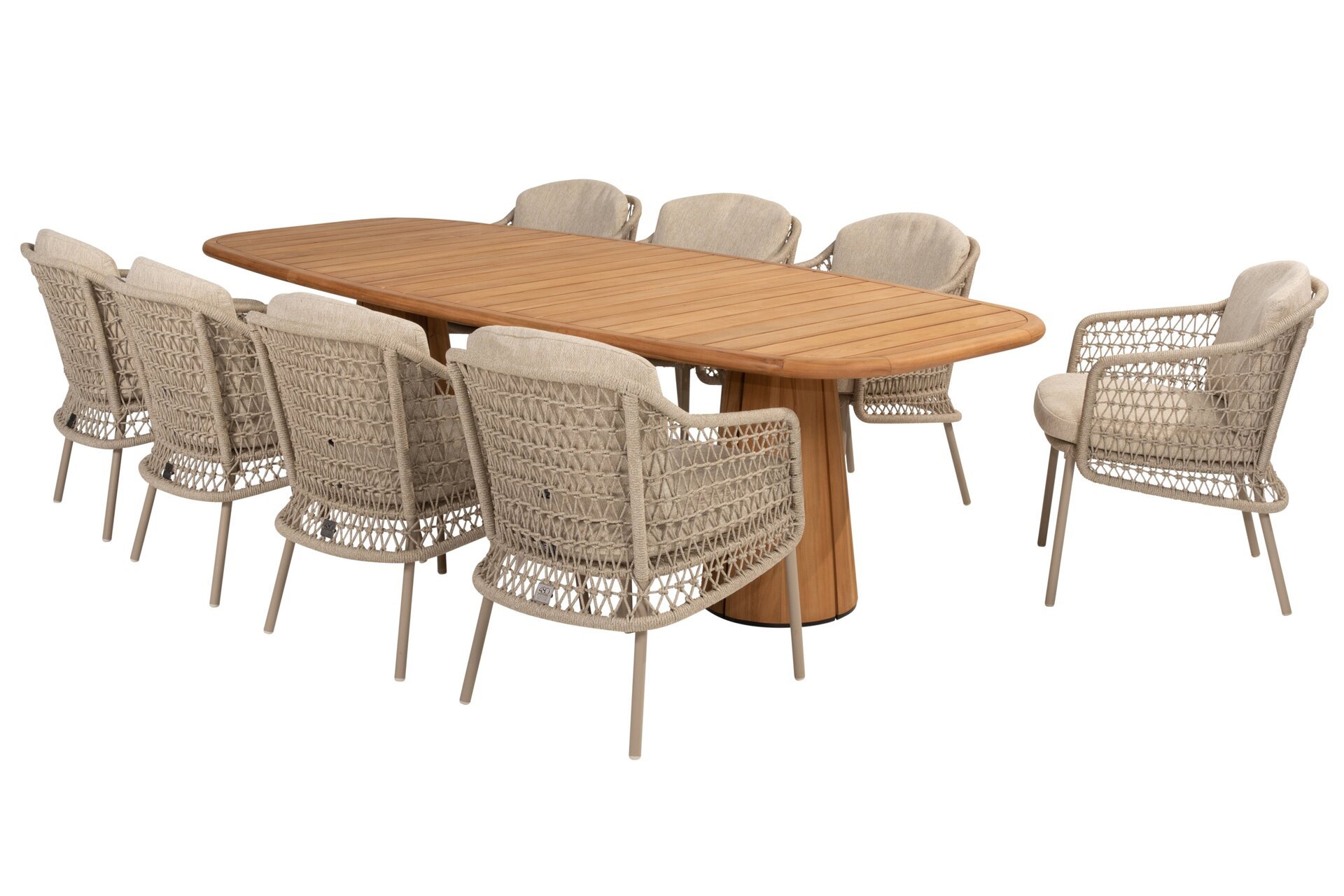 213935-91616-91667_ Puccini dining set with Capri barrel shape table teak 280x110cm 01.jpg