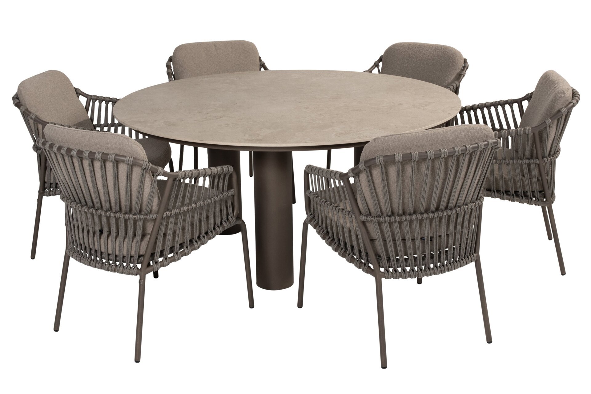 214125-17116-17117_ Capalbio dining set with Arizona dining table ceramic top 160cm 01.jpg