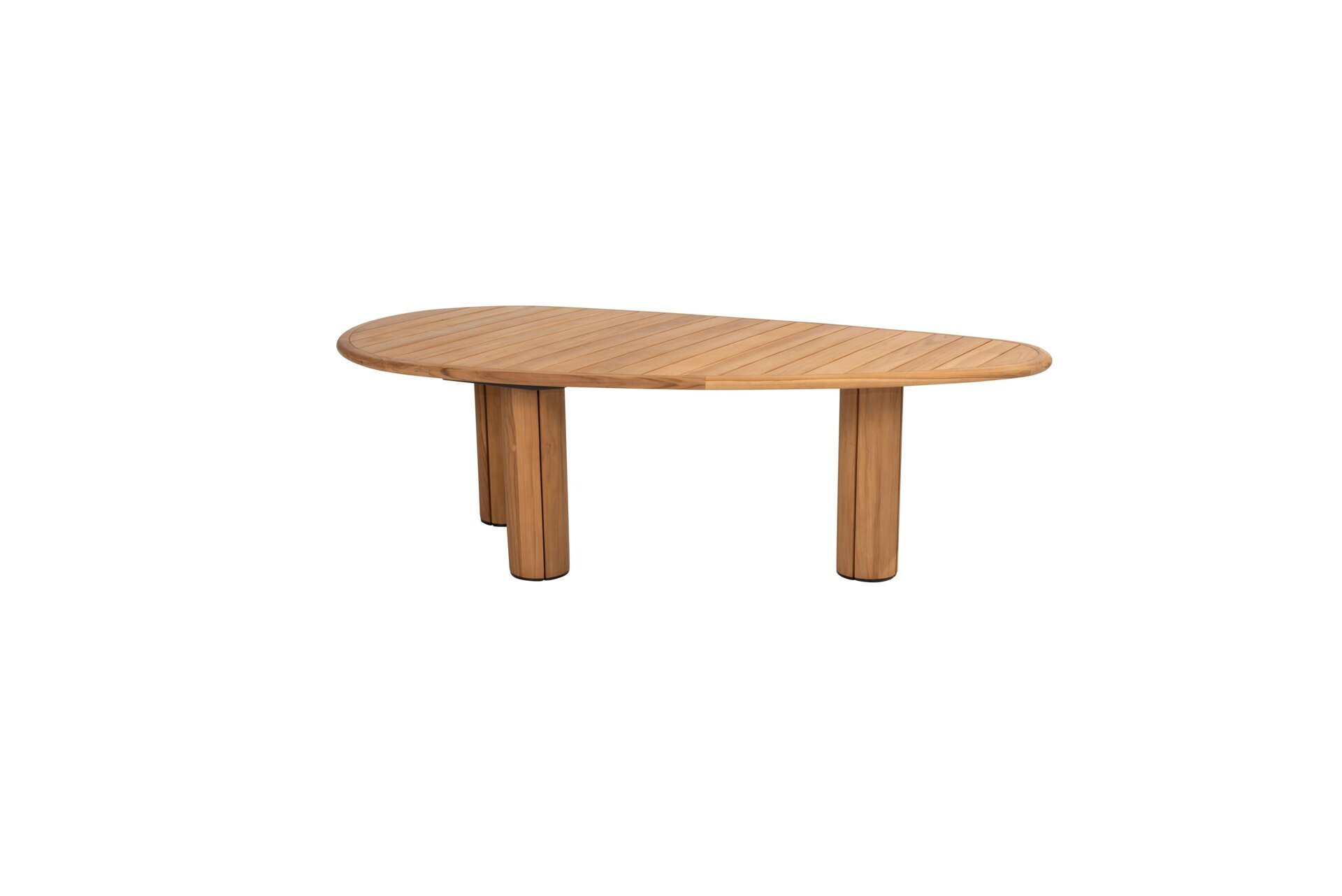 91618-91669_ Corsica dining table pebble shape Teak 240x130cm with 3 legs 03.jpg