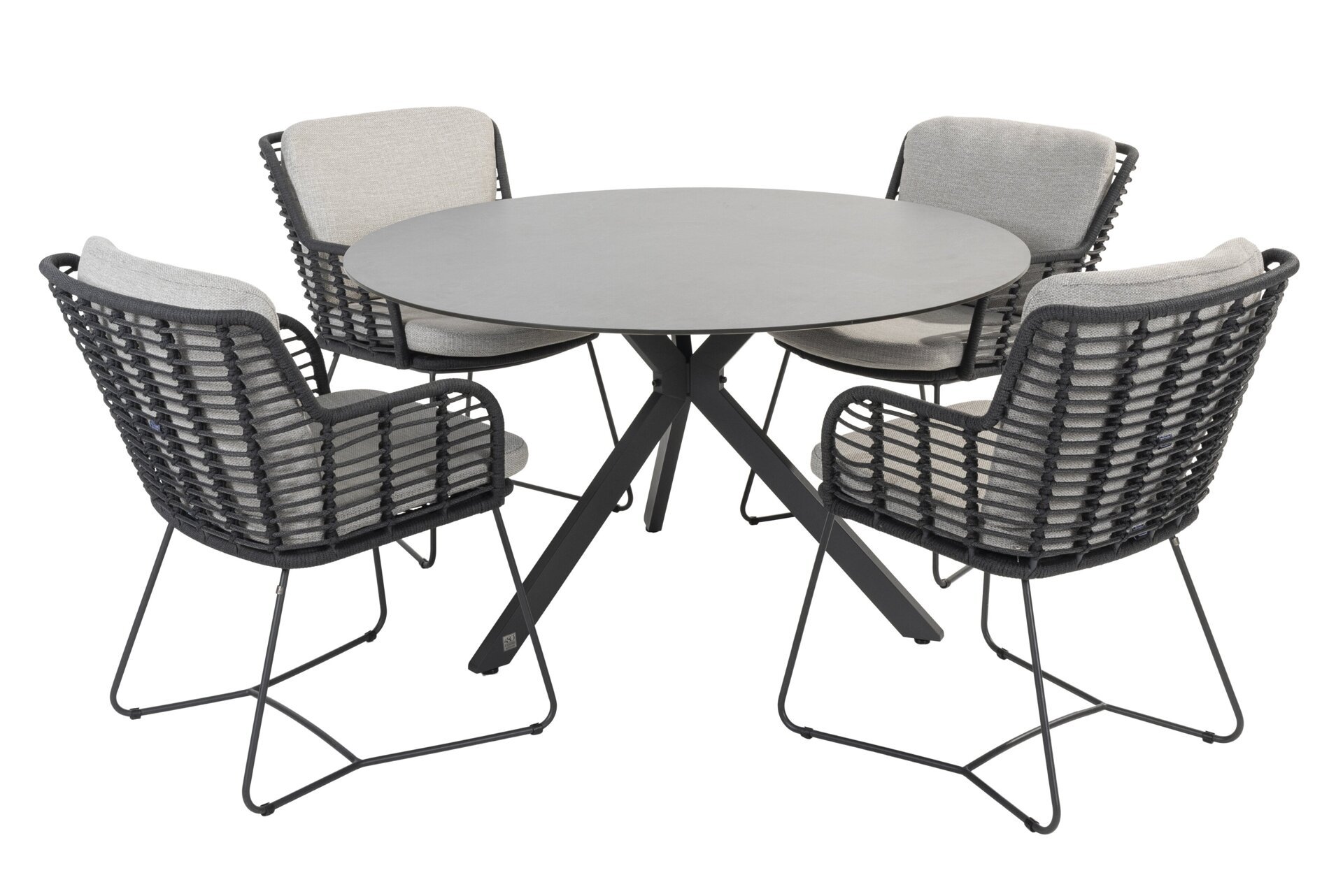 213825-17029-17030_ Fabrice dining set Anthracite with Locarno table 130cm HPL slate anthracite _ 01.jpg