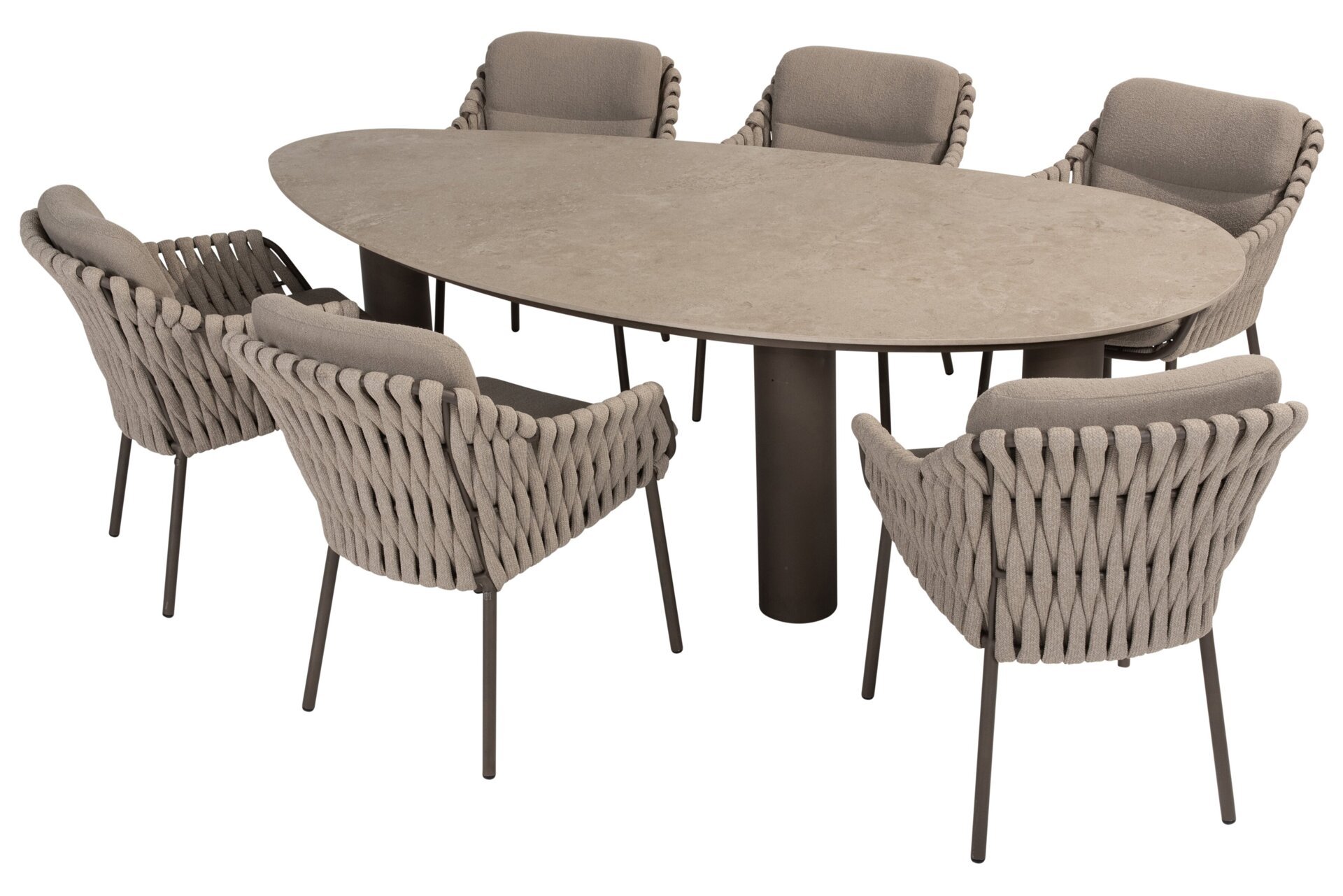 214115-17115-17117_ Montera dining set Terre with Arizona dining table pebble shape ceramic 240x120cm 02.jpg