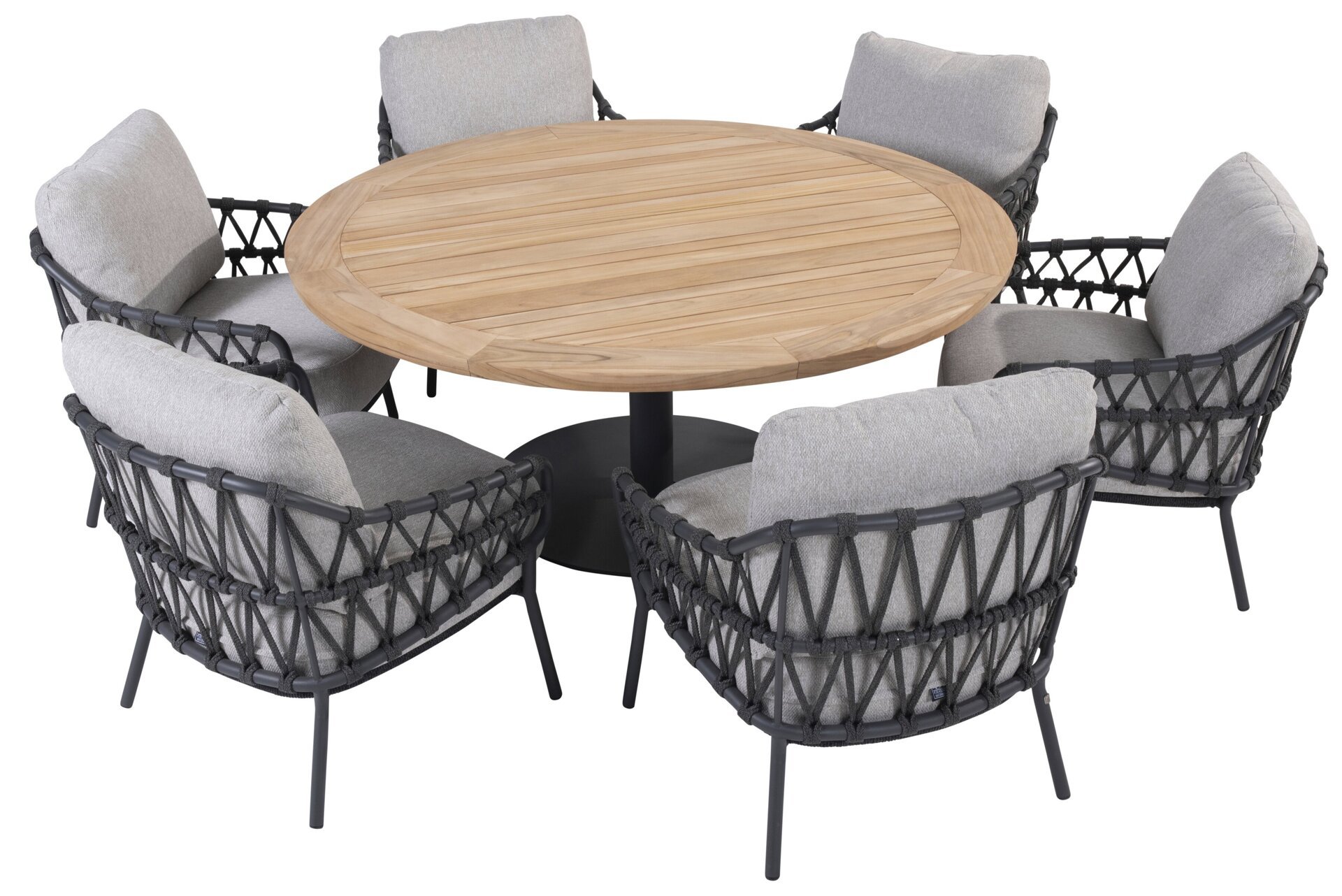 213894-91415-91416_ Calpi low dining set with Saba teak low dining table 05.jpg