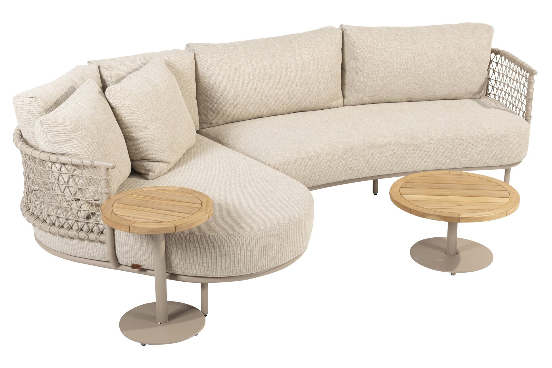 214041-214042-214060-214061_ Sardinia chaise lounge living sofa with Volta coffeetable 60cm and sidetable Latte _ 02.jpg
