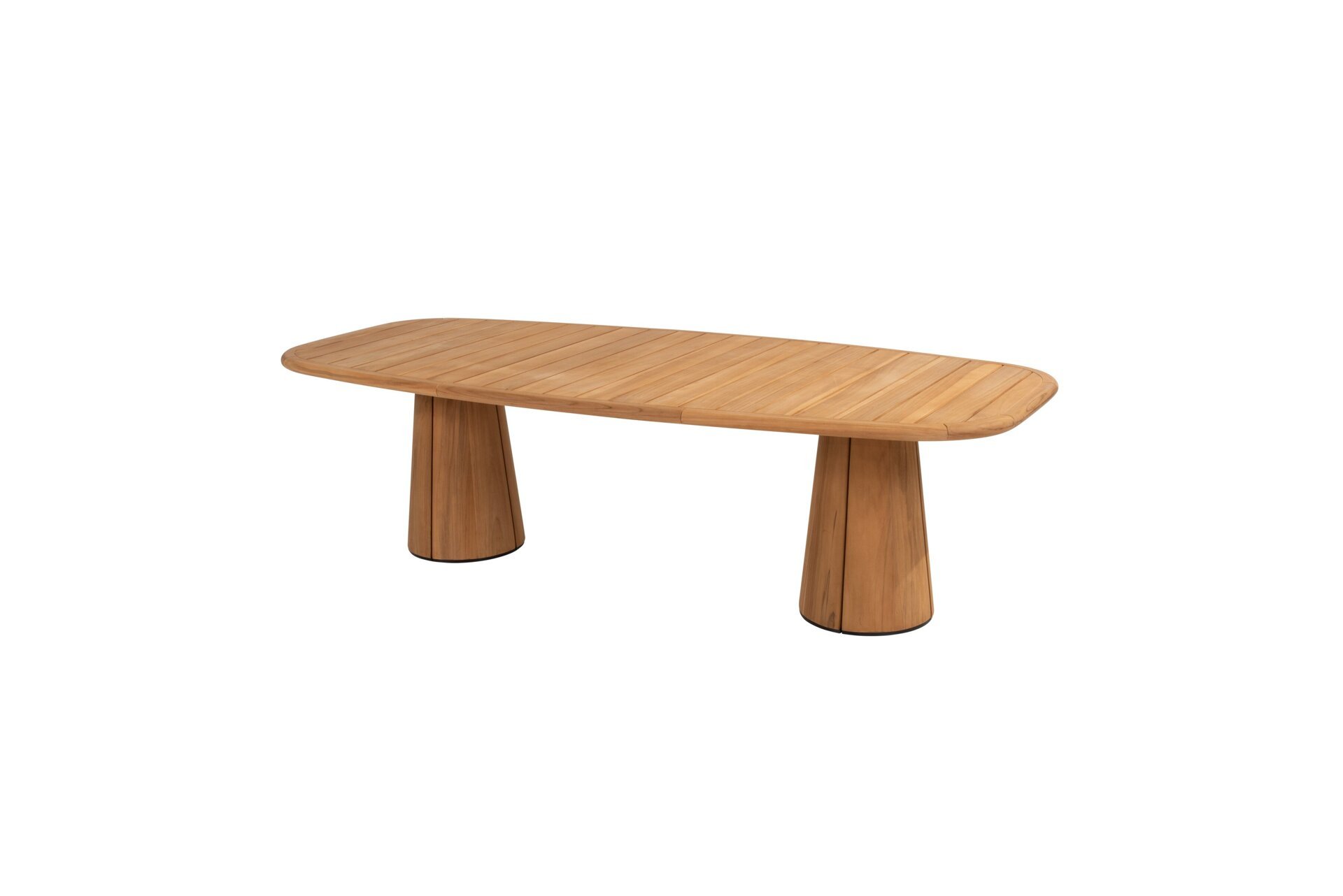 91615-91668_ Capri low dining barrel table Teak 240x110cm 01.jpg