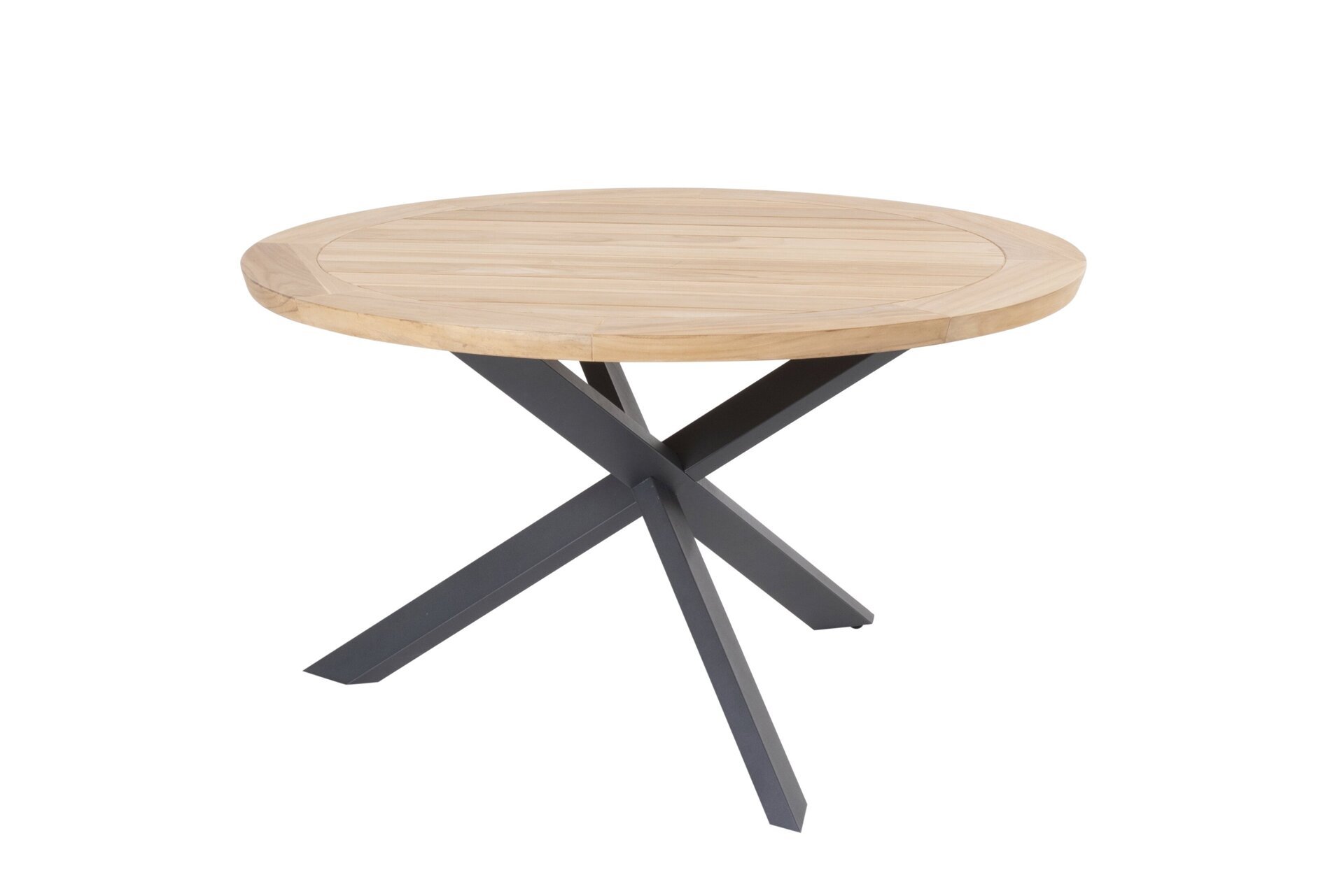 91417-91418_ Prado dining table 130 cm natural teak top with anthracite legs 02.jpg