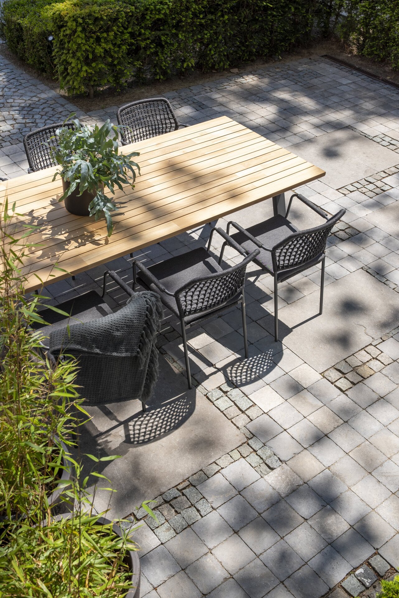 Barista dining set anthracite - Ambassador 240cm _ 01.jpg