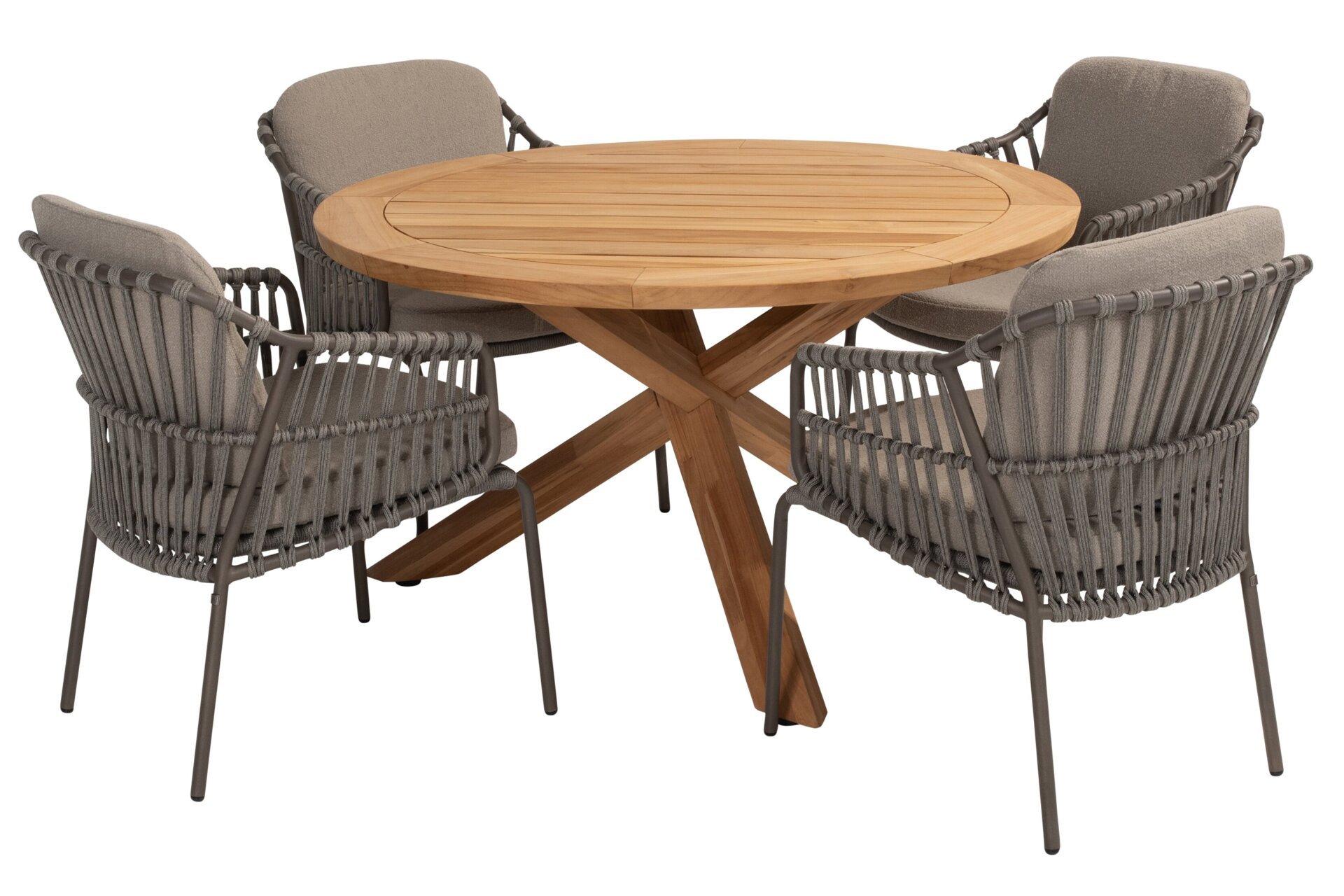 214125-91417-91499_ Capalbio dining set with Prado dining table Teak 130cm 01.jpg