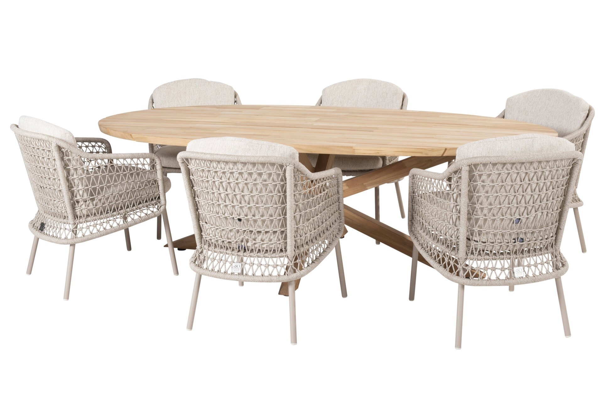 213935-91219-91420_ Puccini dining set with Prado teak ellips table 240x115cm 04.jpg