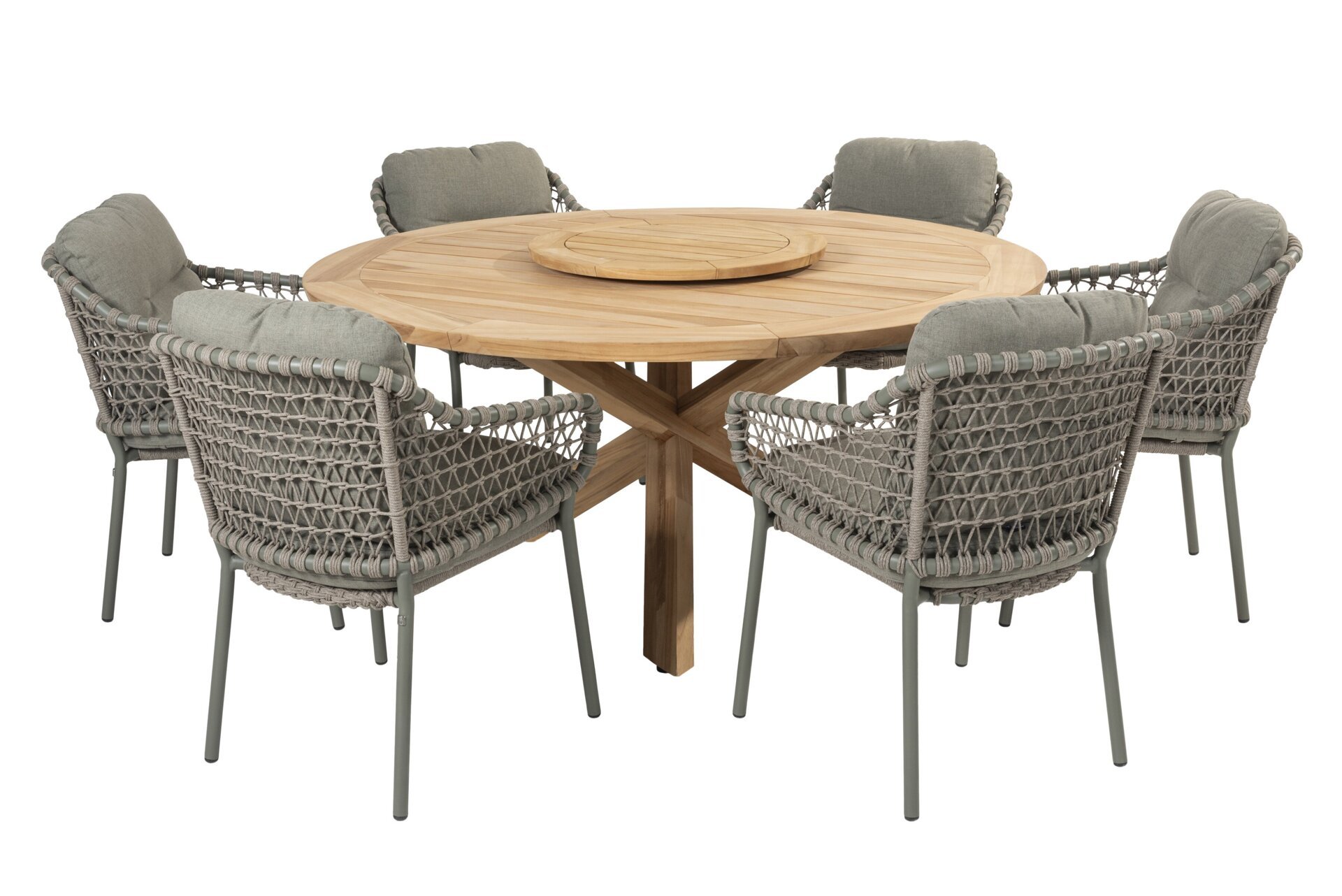 214018-91306-91419-91309_ Jura dining set Olive with Prado 160cm teak dining table and Lazy Susan _ 01.jpg