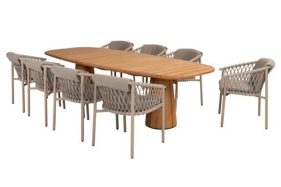 17070-91616-91667_ Allora dining set Latte with Capri barrel shape table teak 280x110cm 01.jpg
