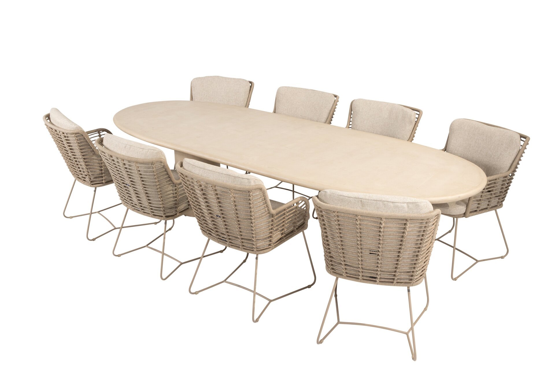 17229-17228-214274_Fabrice dining set latte with Hampton oval dining tabel 300 x 110 cm 02.jpg
