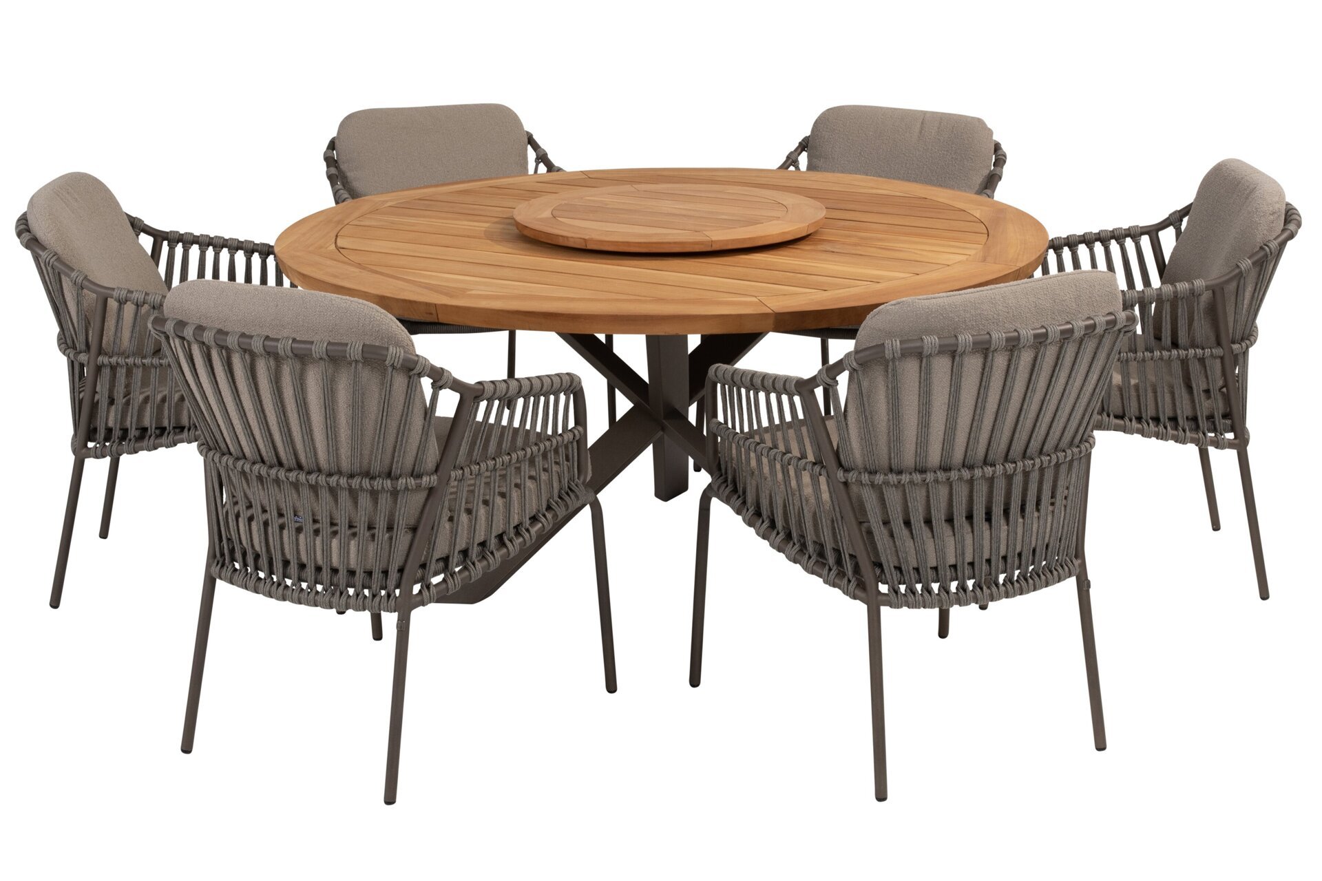 214125-91306-91596-91309_ Capalbio dining set with Prado dining table 160cm Terre legs and Lazy Susan 01.jpg