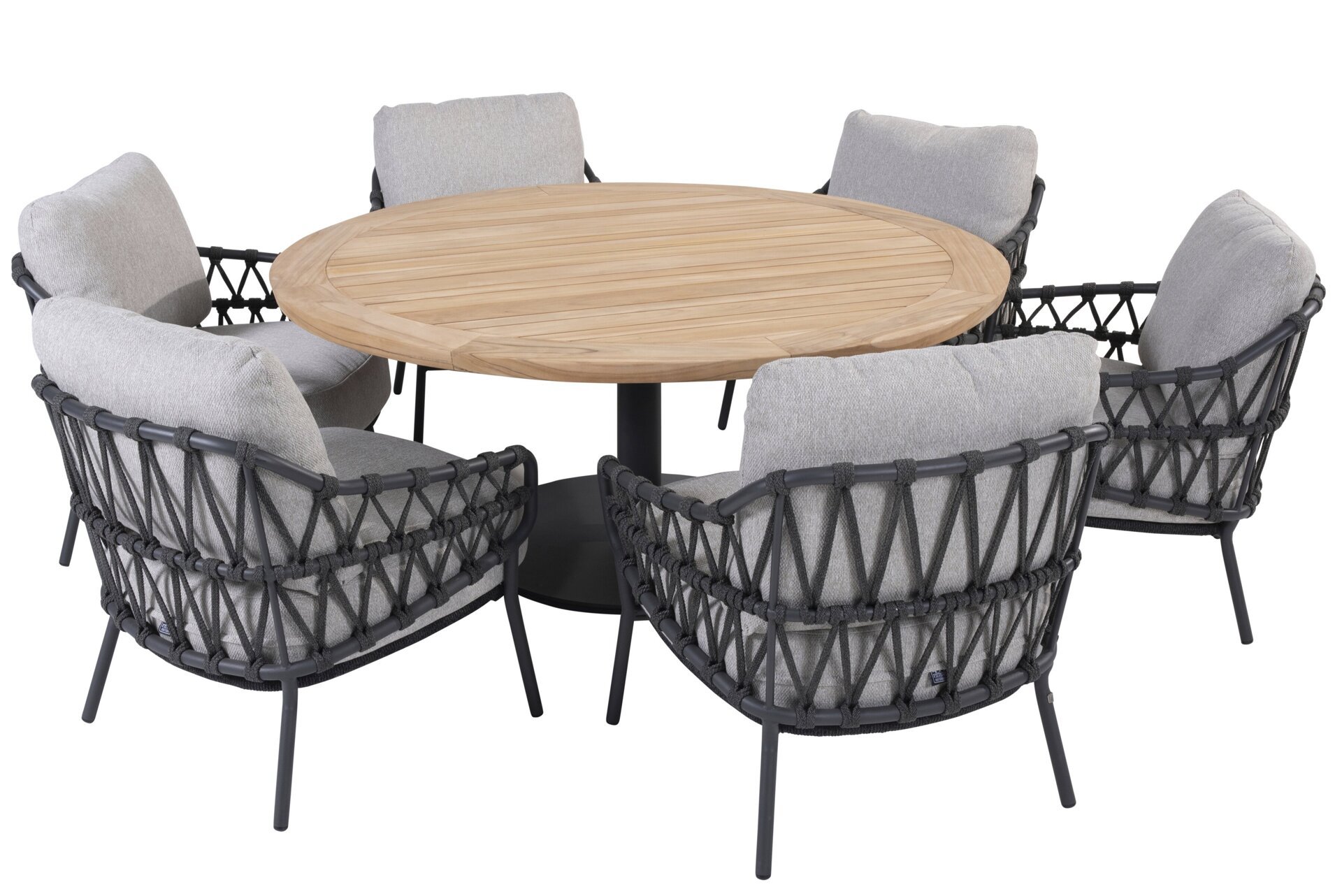 213894-91415-91416_ Calpi low dining set with Saba teak low dining table 03.jpg