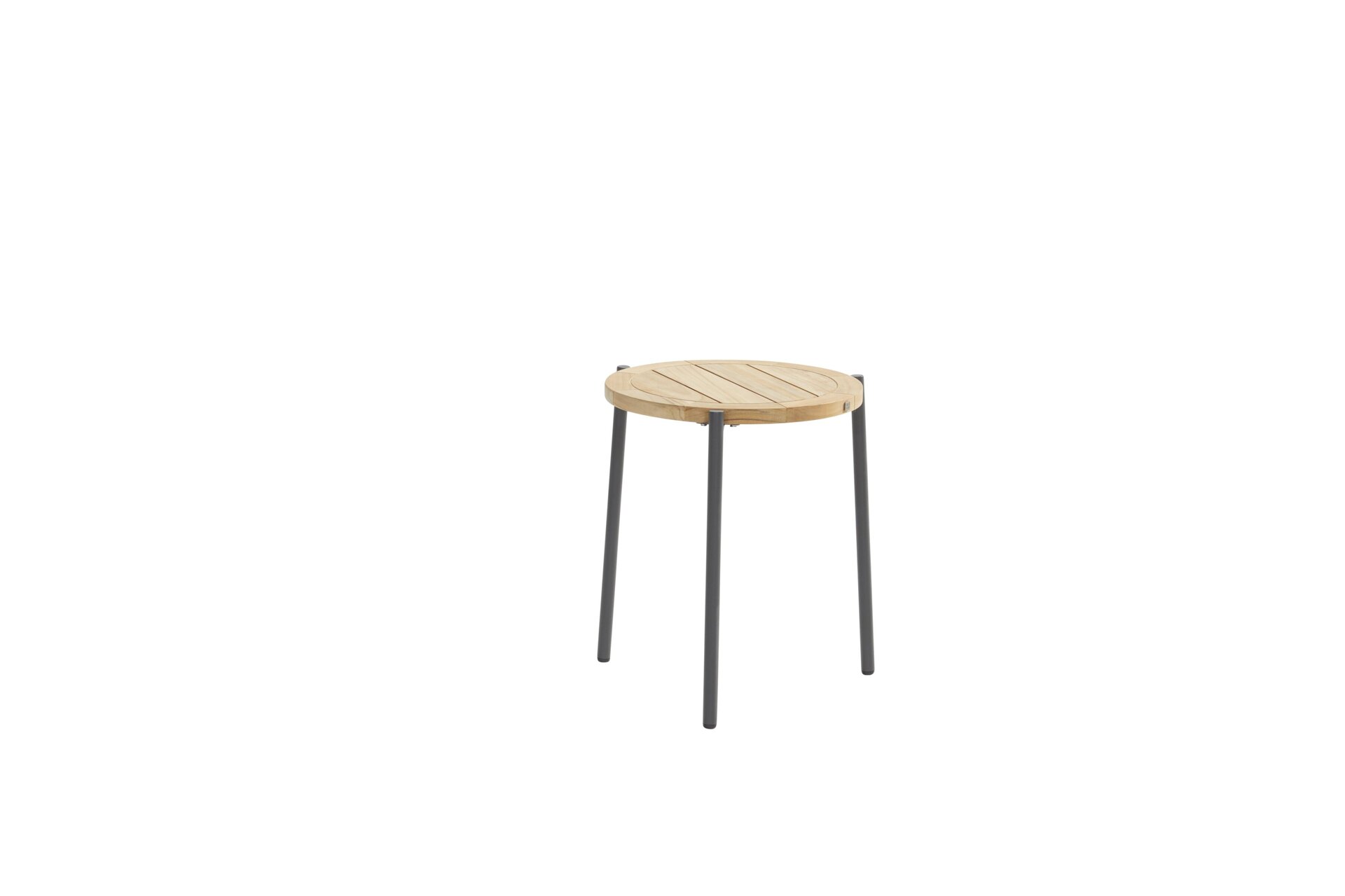 213857_ Yoga side table Anthracite Natural teak 45 cm (H55) .jpg