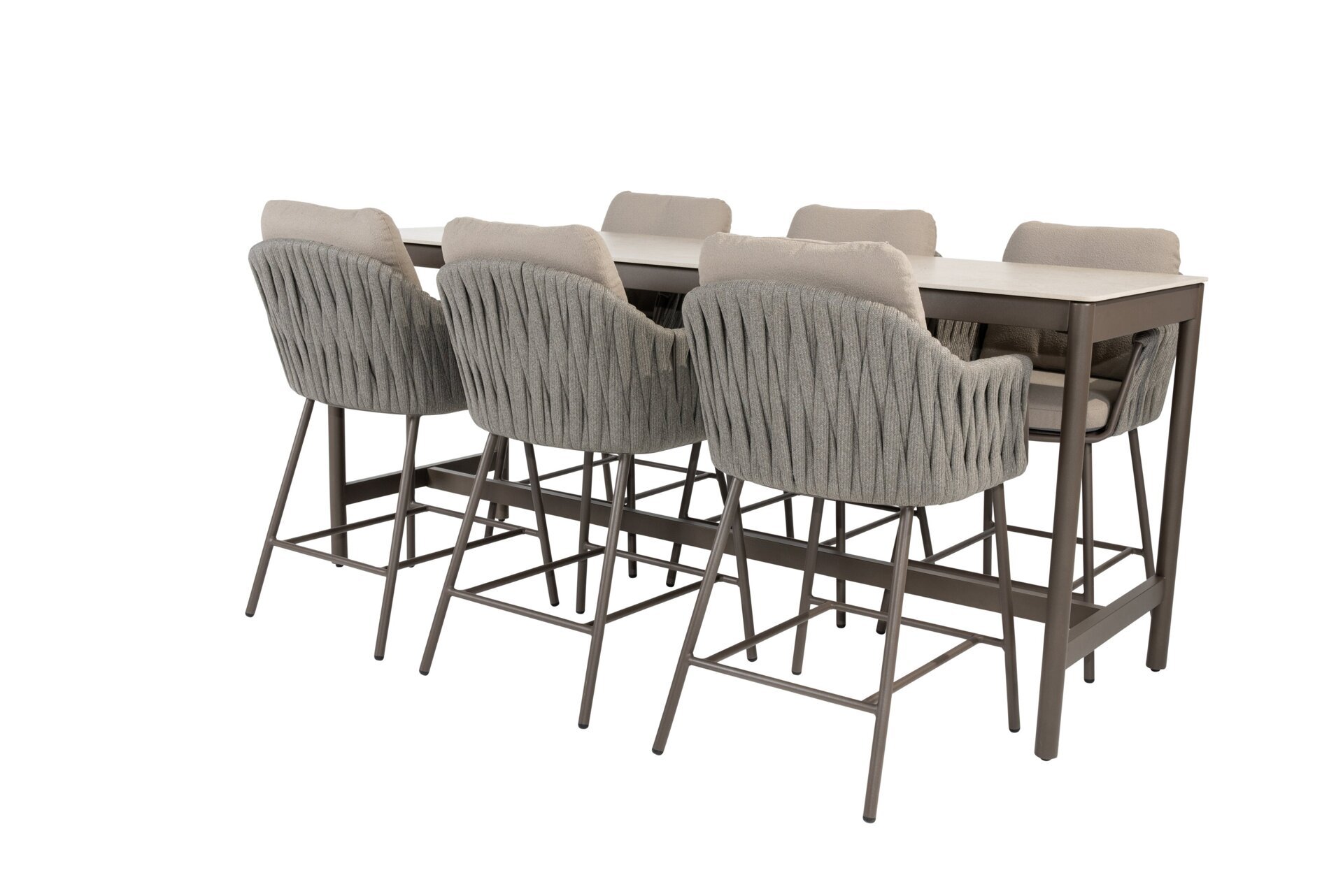91763-91708_Cannes high dining set terre with Soho high dining table terre 220 x 75 x 95 cm 02.jpg