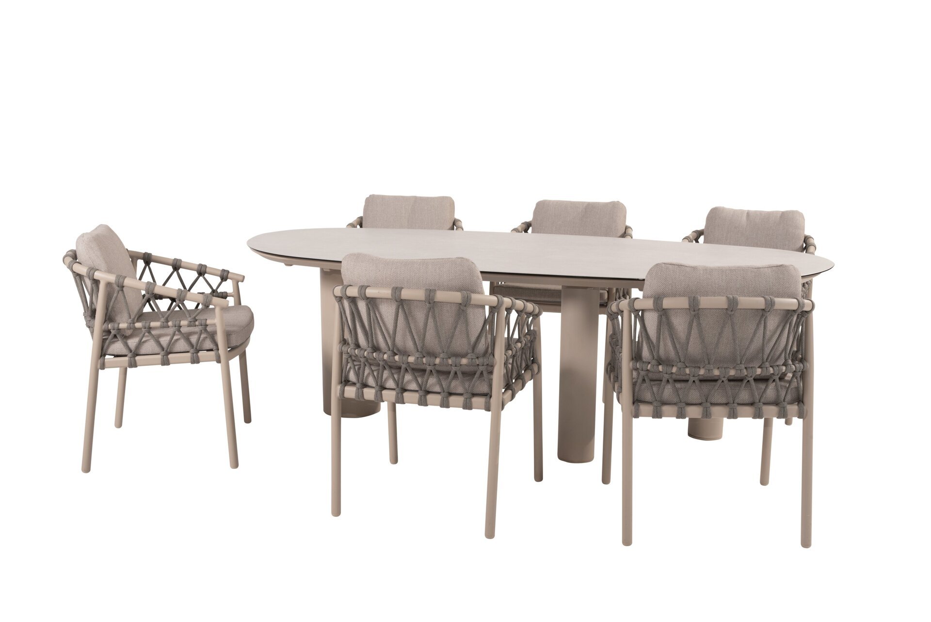91809-91856-91857_Piacenza dining set latte with Denia dining table Latte with Mango shape top ceramic print 240 x 110 cm 02.jpg