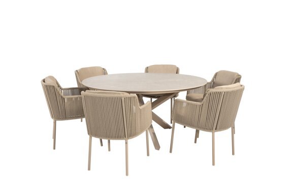 91743-91537-214401_Bernini dining set latte with Prado dining table latte 160 cm 02.jpg